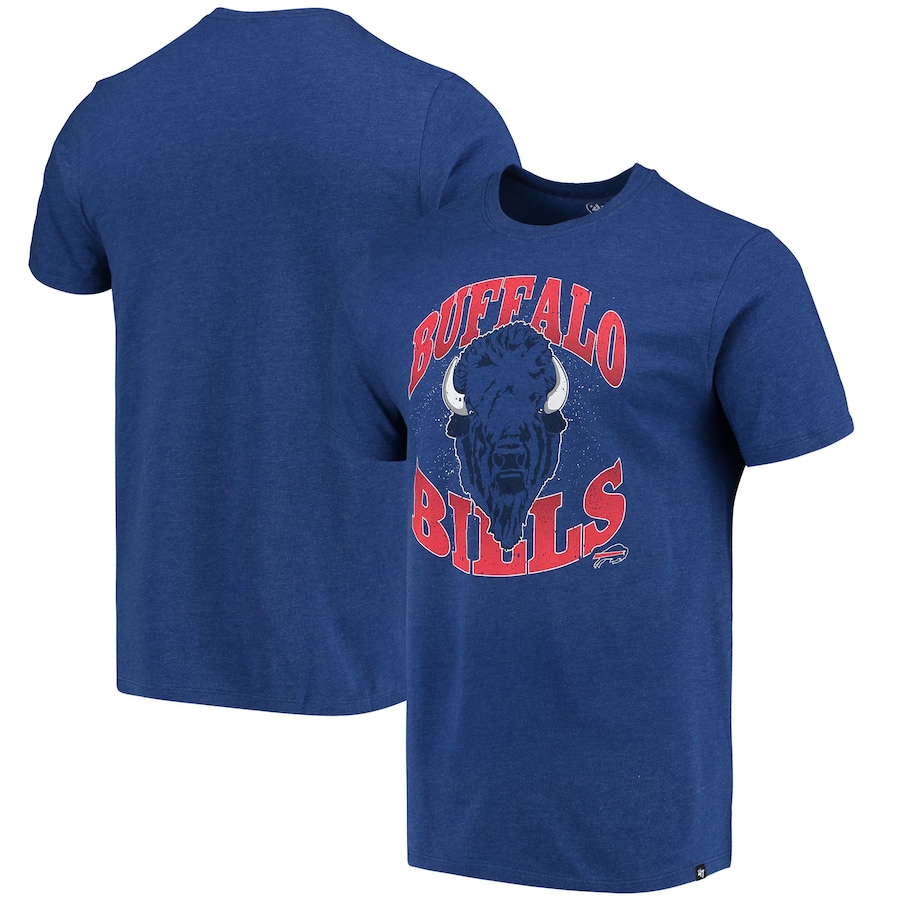 Buffalo Bills '47 Royal Regional Club Buffalo Head T-Shirt - Man