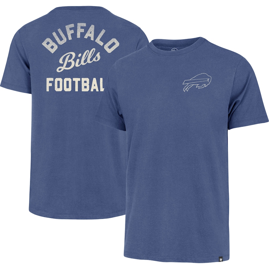 Buffalo Bills '47 Royal Turn Back Franklin T-Shirt - Man