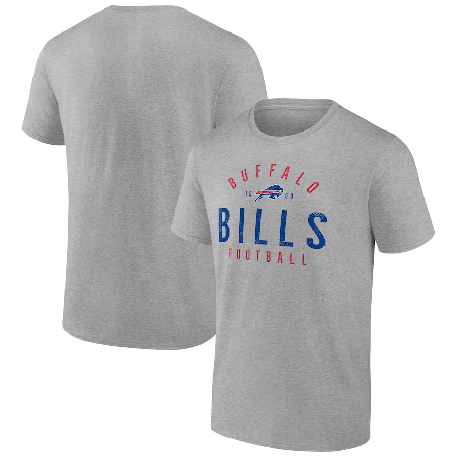 Buffalo Bills Heather Gray Legacy T-Shirt - Man Buffalo Bills Heather Gray Legacy T-Shirt - Man