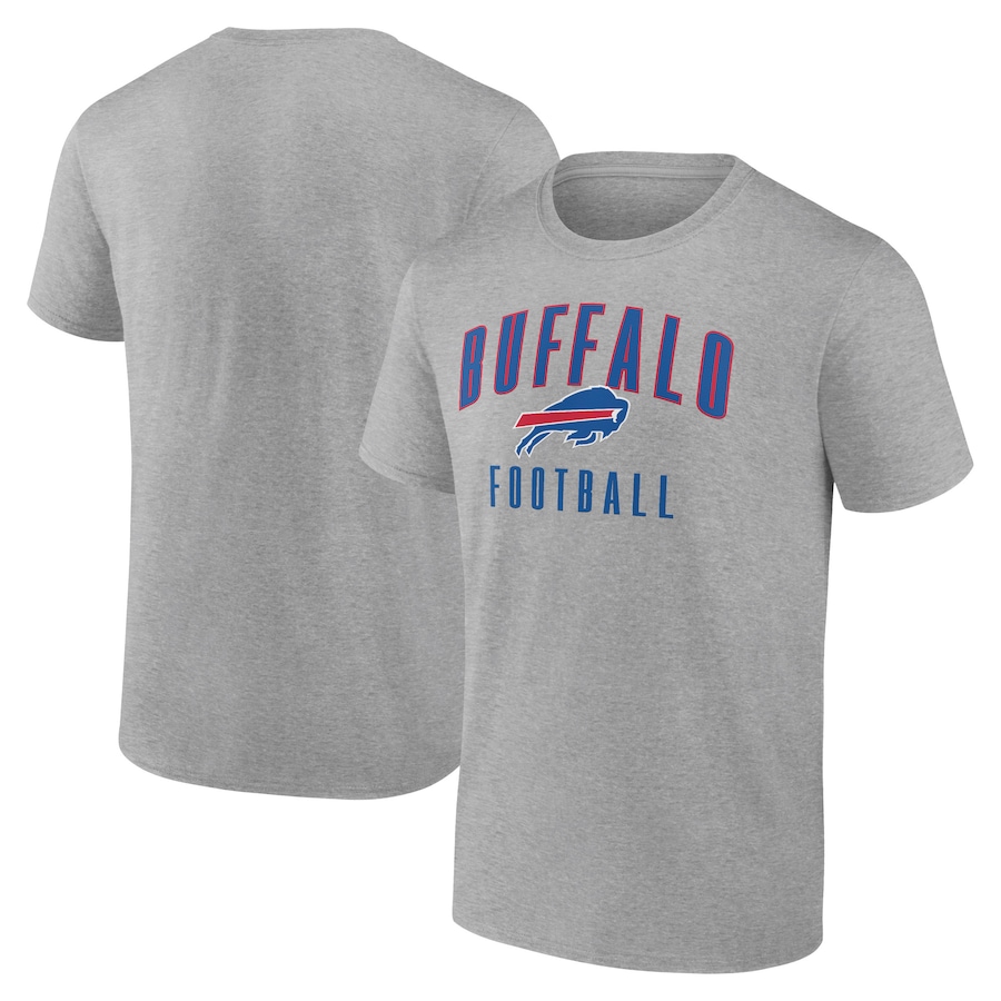 Buffalo Bills Heather Gray Game Legend T-Shirt - Man Buffalo Bills Heather Gray Game Legend T-Shirt - Man