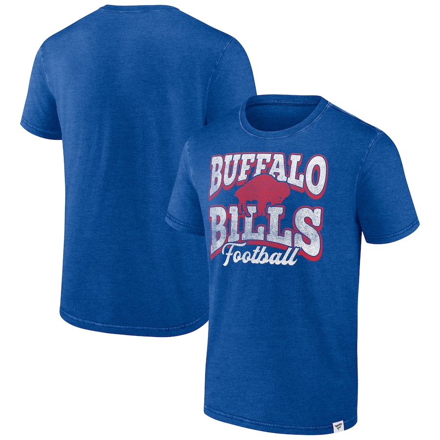 Buffalo Bills Heather Royal Force Out T-Shirt - Man Buffalo Bills Heather Royal Force Out T-Shirt - Man