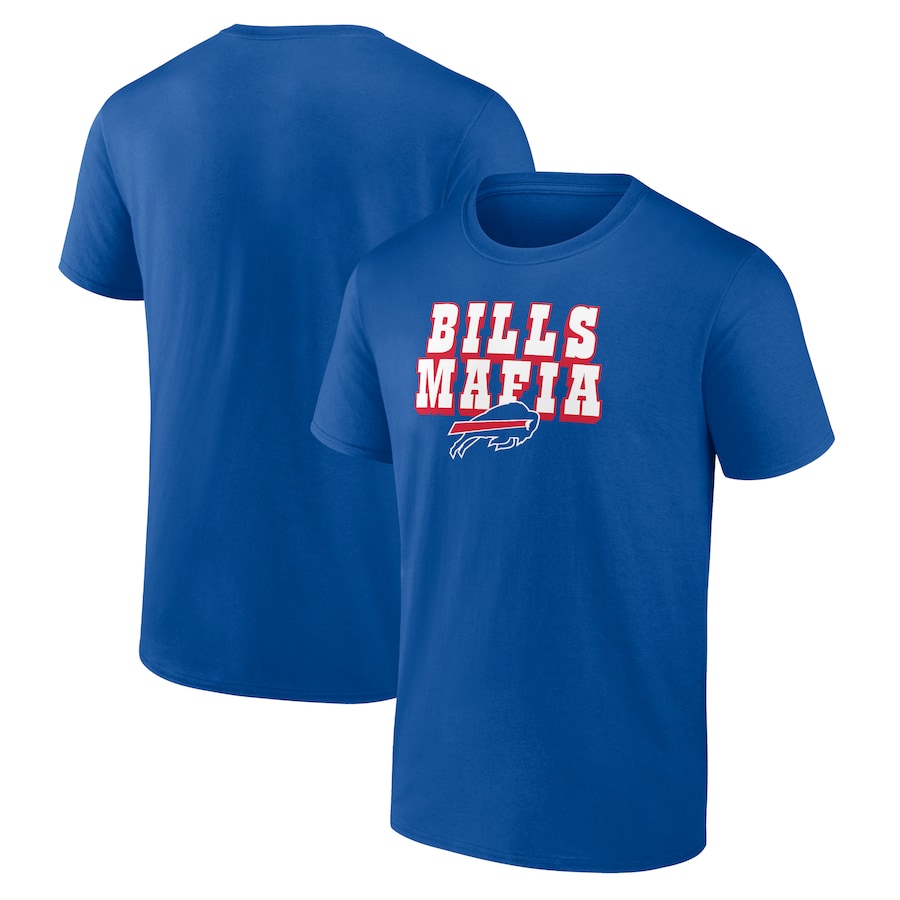 Buffalo Bills Royal Hometown Collection Sweep T-Shirt - Man Buffalo Bills Royal Hometown Collection Sweep T-Shirt - Man