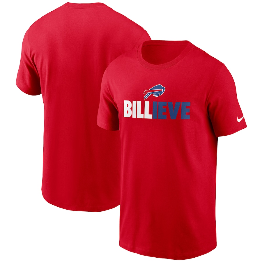 Buffalo Bills Football Red Hometown Collection T-Shirt - Man