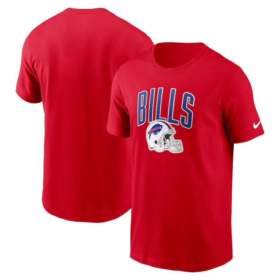 Buffalo Bills Football Red Team Athletic T-Shirt - Man