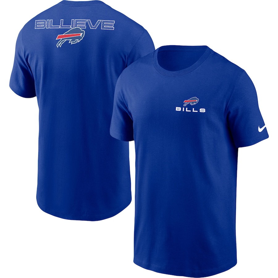 Buffalo Bills Football Royal Local Phrase T-Shirt - Man Buffalo Bills Football Royal Local Phrase T-Shirt - Man