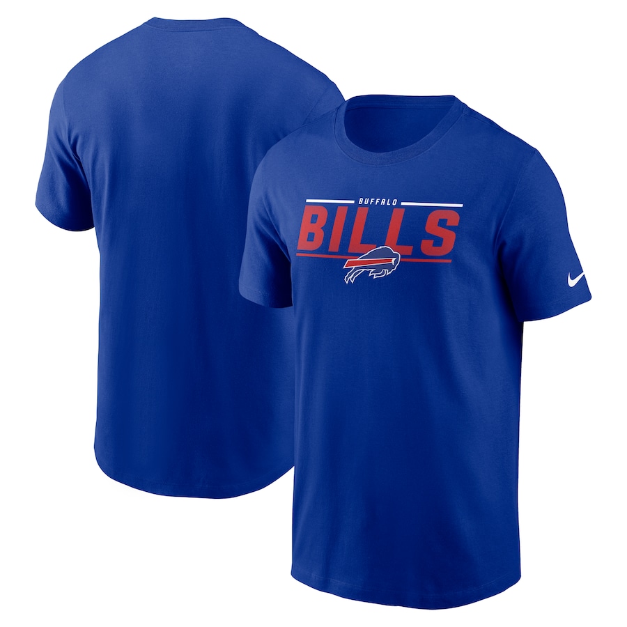 Buffalo Bills Football Royal Muscle T-Shirt - Man