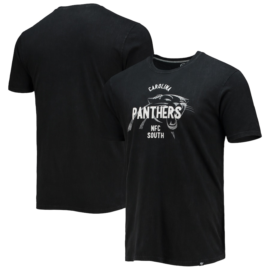 Carolina Panthers '47 Black Flatiron T-Shirt - Man Carolina Panthers '47 Black Flatiron T-Shirt - Man