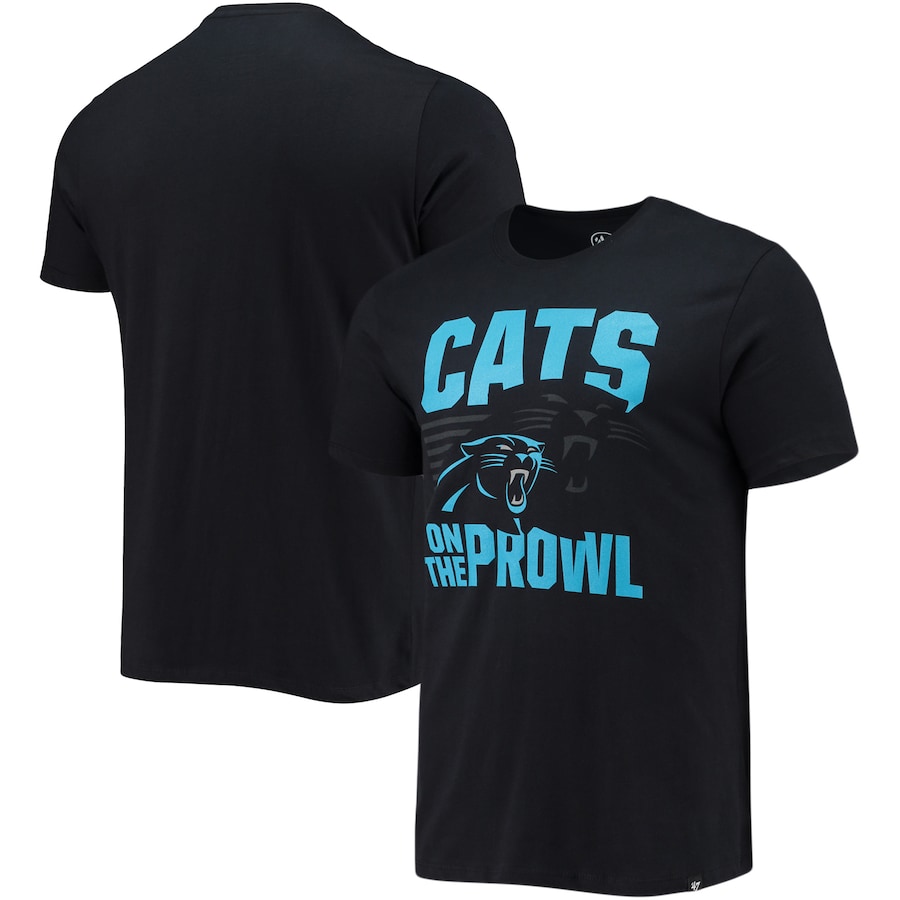 Carolina Panthers '47 Black Local T-Shirt - Man Carolina Panthers '47 Black Local T-Shirt - Man