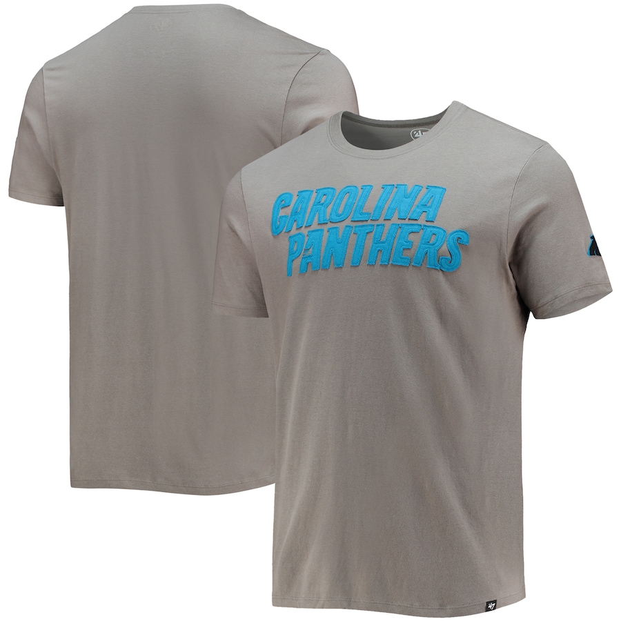 Carolina Panthers '47 Gray Fieldhouse T-Shirt - Man Carolina Panthers '47 Gray Fieldhouse T-Shirt - Man