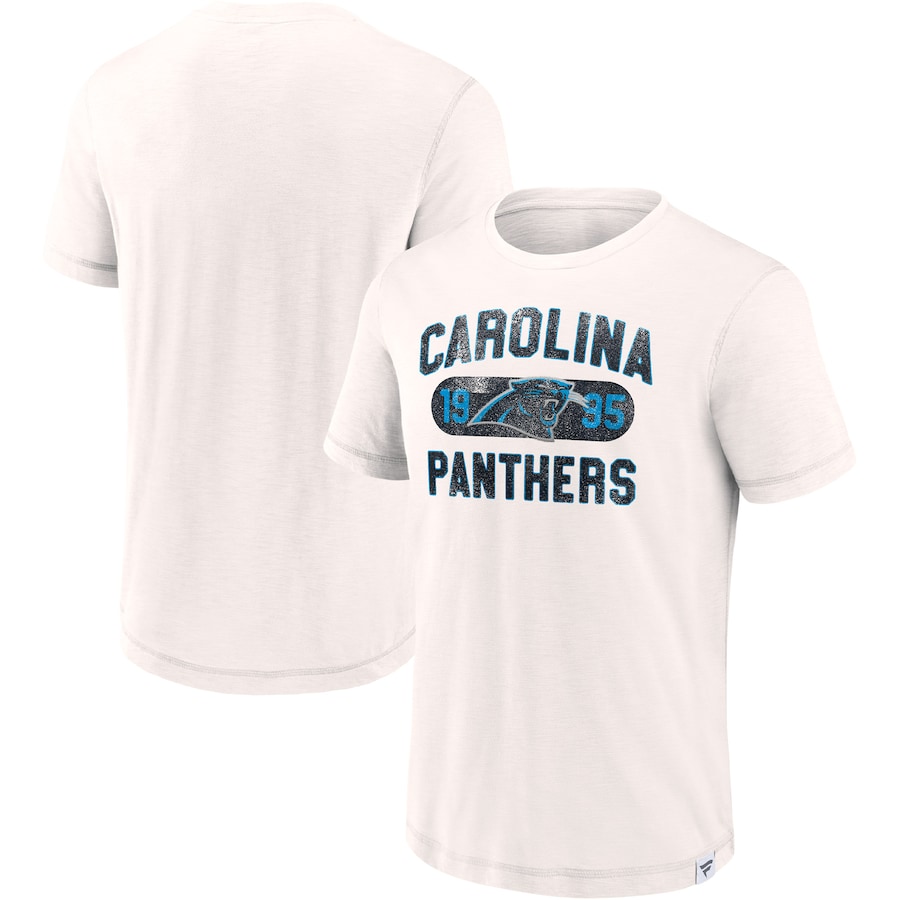 Carolina Panthers White Act Fast T-Shirt - Man
