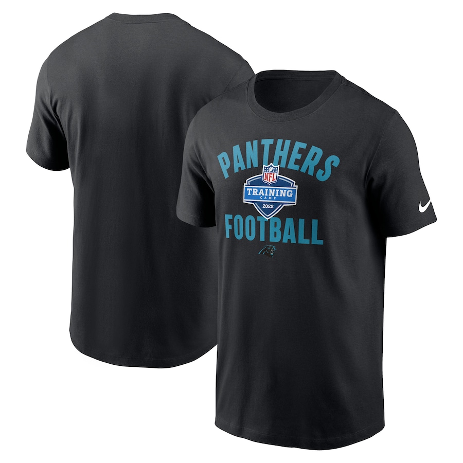 Carolina Panthers Football Black 2022 Training Camp Athletic T-Shirt - Man Carolina Panthers Football Black 2022 Training Camp Athletic T-Shirt - Man