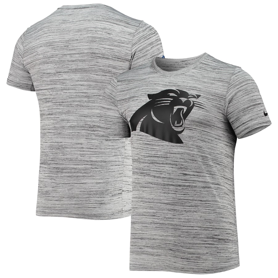 Carolina Panthers Football Black Travel Performance T-Shirt - Man Carolina Panthers Football Black Travel Performance T-Shirt - Man