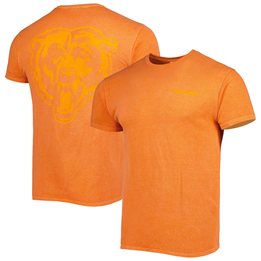 Chicago Bears '47 Orange Fast Track Tonal Highlight T-Shirt - Man