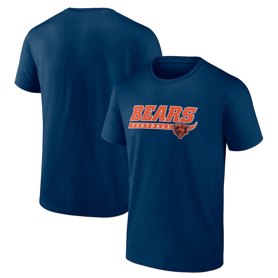 Chicago Bears Navy Take The Lead T-Shirt - Man