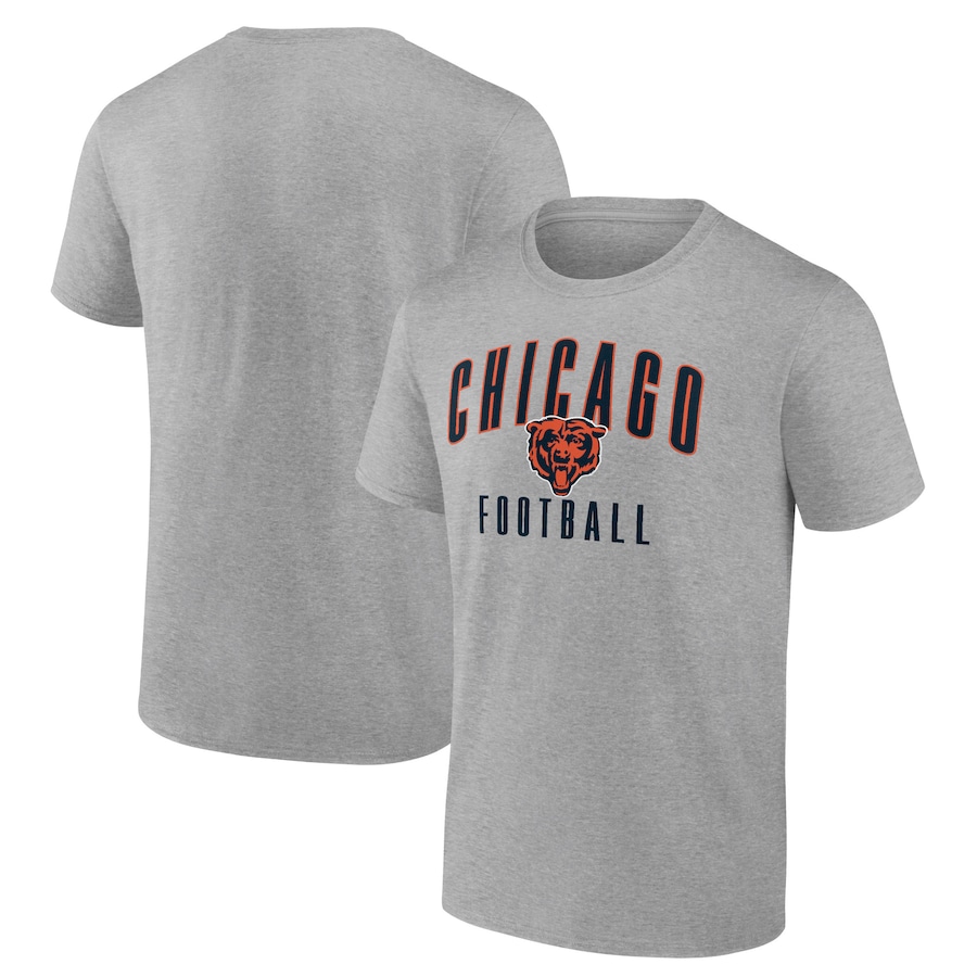 Chicago Bears Heather Gray Game Legend T-Shirt - Man