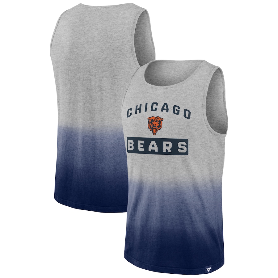 Chicago Bears Heathered Gray/Navy Our Year Tank Top - Man