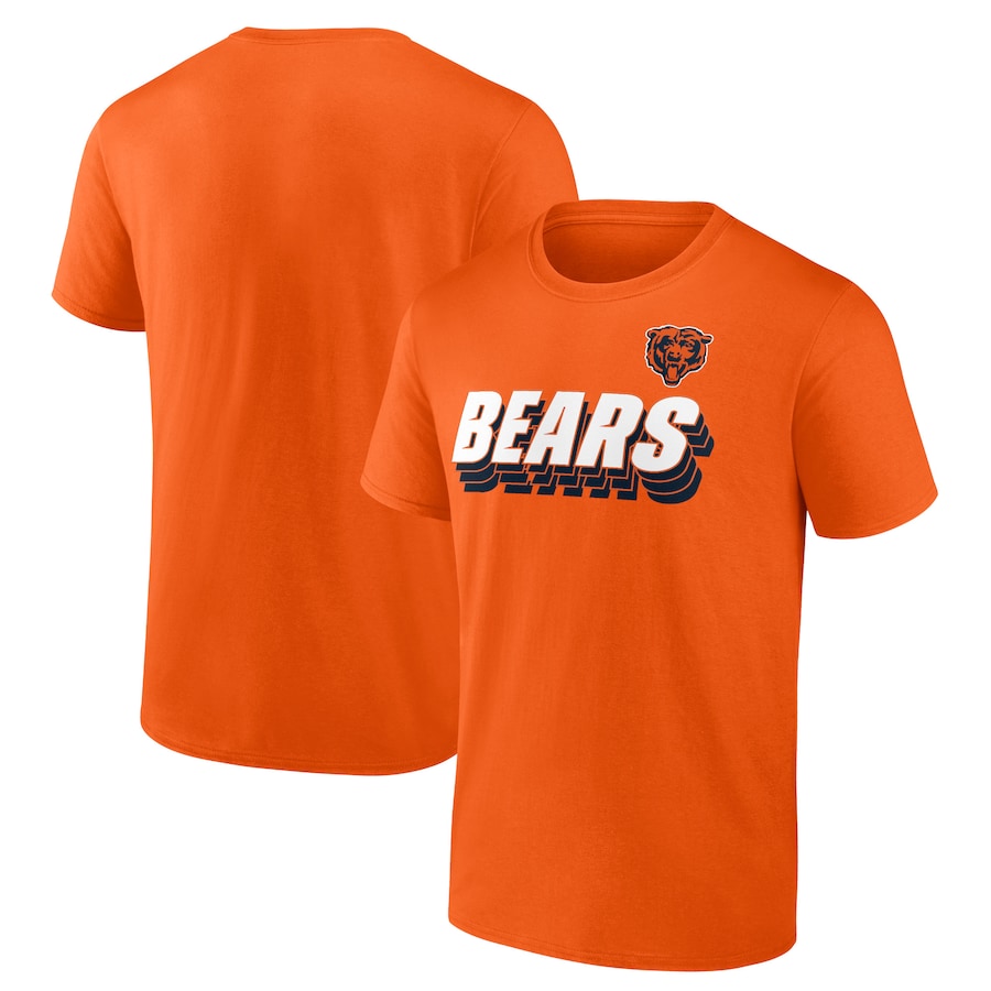 Chicago Bears Orange Strike Back T-Shirt - Man