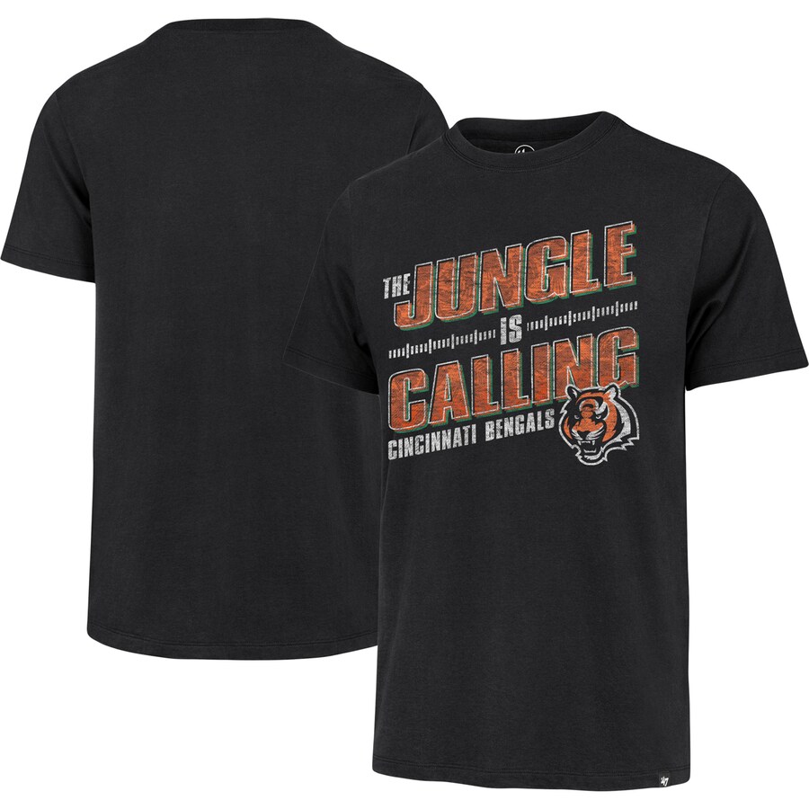 Cincinnati Bengals '47 Black Regional Franklin T-Shirt - Man