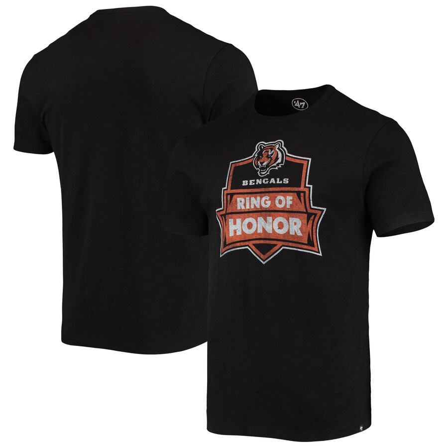 Cincinnati Bengals '47 Black Ring Of Honor T-Shirt - Man Cincinnati Bengals '47 Black Ring Of Honor T-Shirt - Man