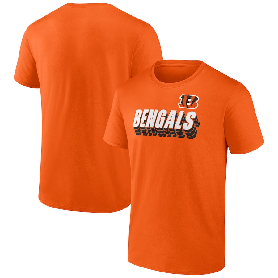 Cincinnati Bengals Orange Strike Back T-Shirt - Man Cincinnati Bengals Orange Strike Back T-Shirt - Man