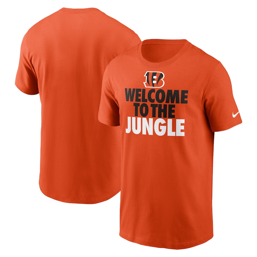 Cincinnati Bengals Football Orange Local Essential T-Shirt - Man Cincinnati Bengals Football Orange Local Essential T-Shirt - Man