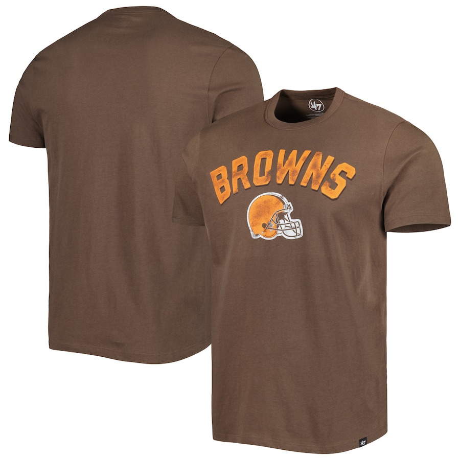 Cleveland Browns '47 Brown All Arch Franklin T-Shirt - Man