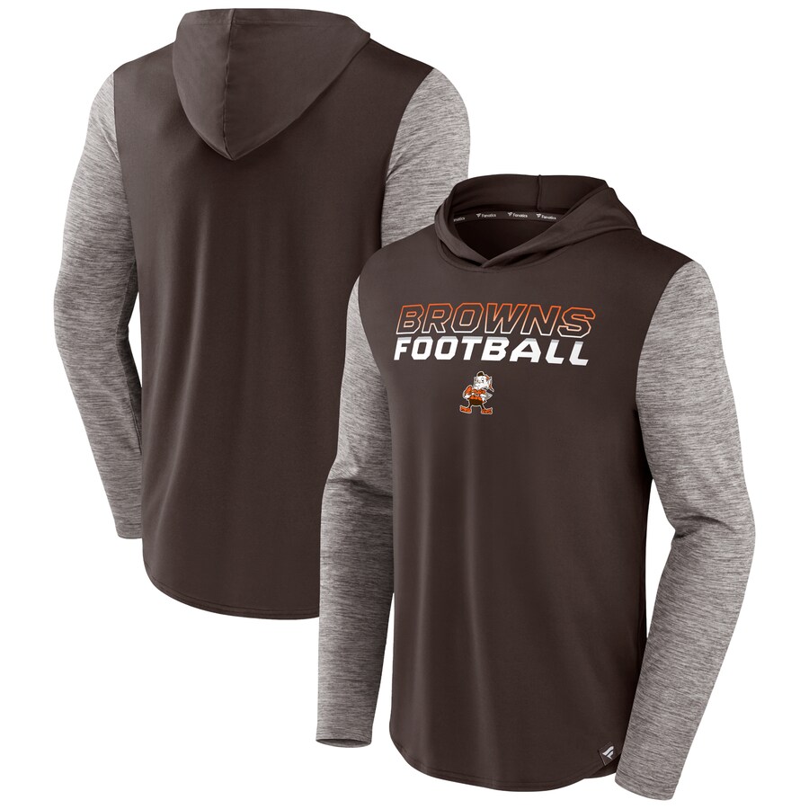 Cleveland Browns Brown Brownie The Elf Logo Future Talent Pullover Hoodie - Man