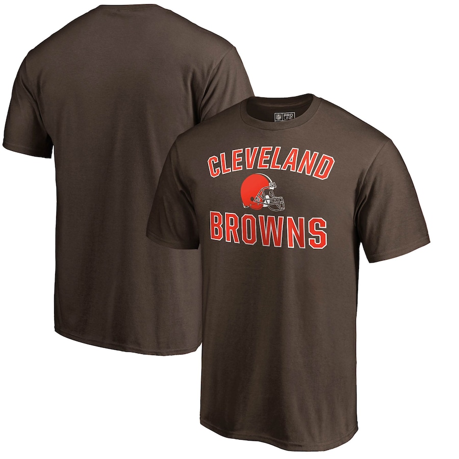 Cleveland Browns Brown Victory Arch T-Shirt - Man