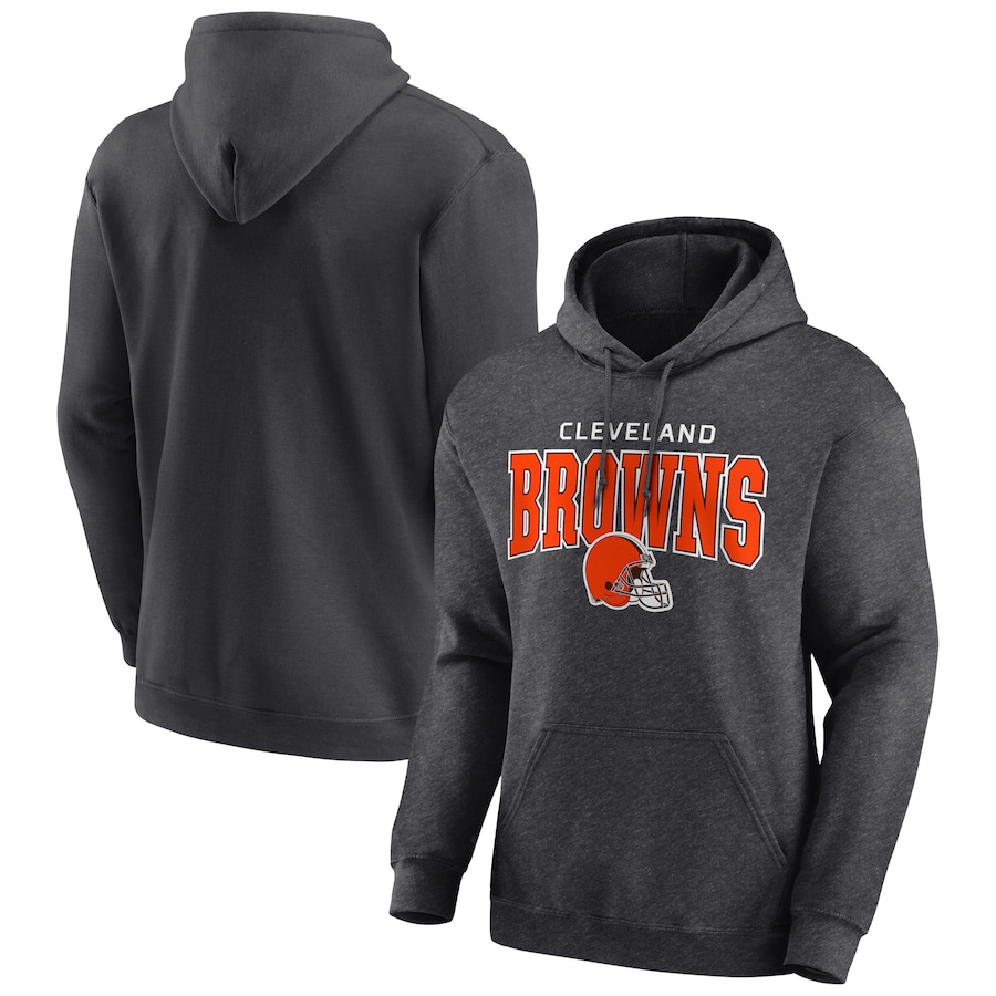 Cleveland Browns Charcoal Continued Dynasty Pullover Hoodie - Man