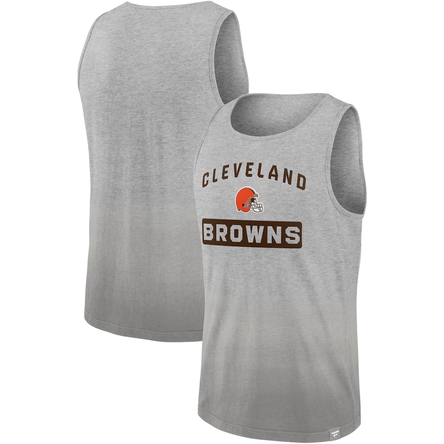 Cleveland Browns Heathered Gray Our Year Tank Top - Man