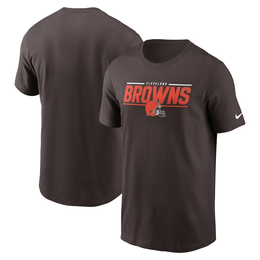 Cleveland Browns Football Brown Muscle T-Shirt - Man