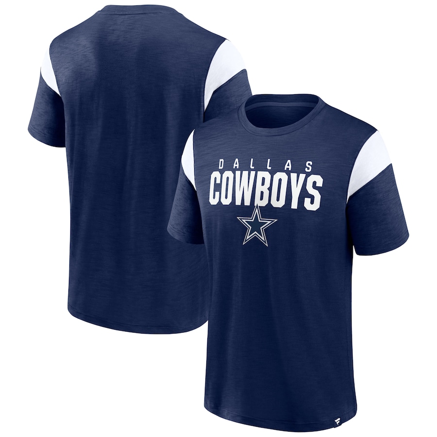 Dallas Cowboys Navy Home Stretch Team T-Shirt - Man Dallas Cowboys Navy Home Stretch Team T-Shirt - Man