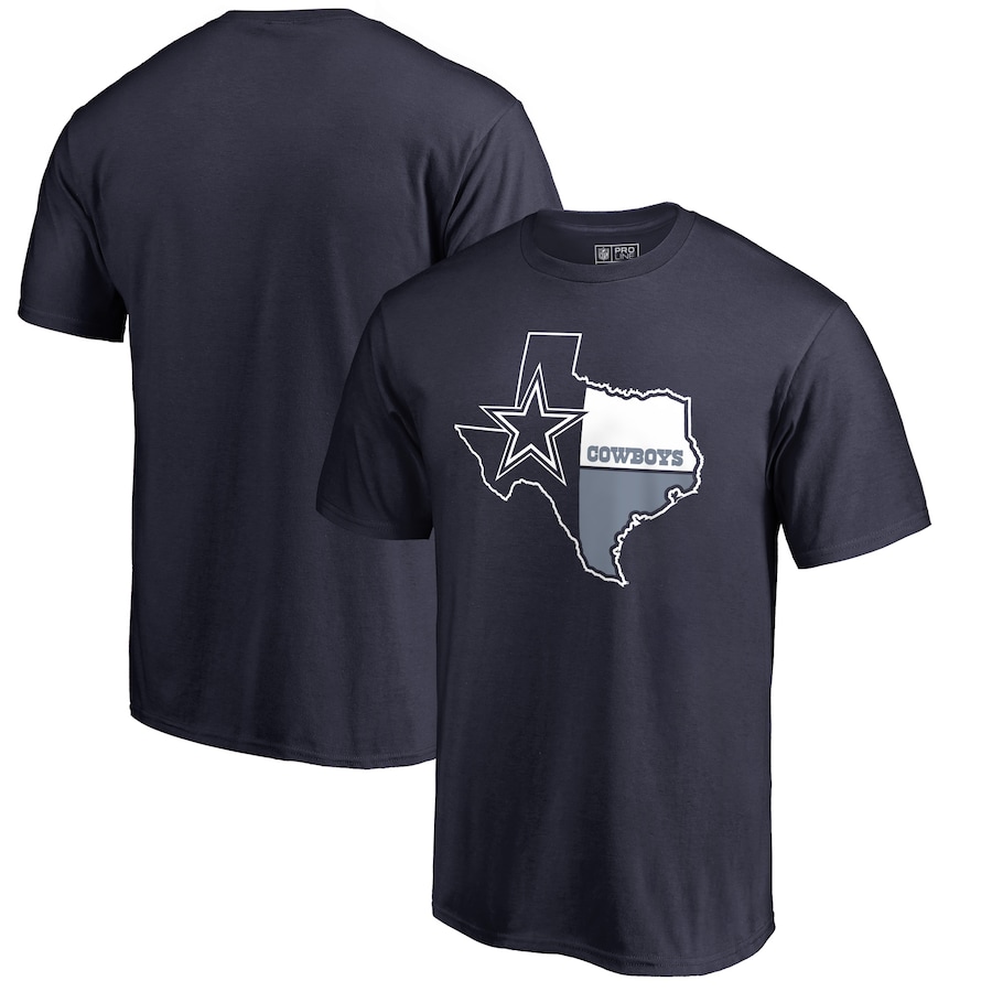 Dallas Cowboys Navy Hometown Collection T-Shirt - Man Dallas Cowboys Navy Hometown Collection T-Shirt - Man