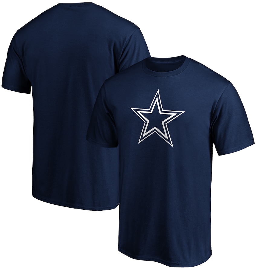 Dallas Cowboys Navy Primary Logo T-Shirt - Man Dallas Cowboys Navy Primary Logo T-Shirt - Man