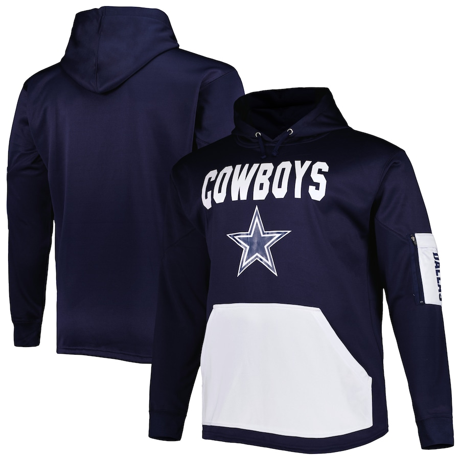Dallas Cowboys Navy Pullover Hoodie - Man