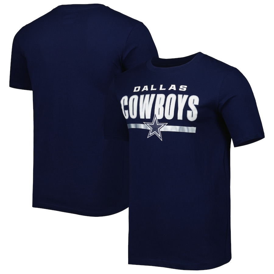 Dallas Cowboys Navy Speed & Agility T-Shirt - Man Dallas Cowboys Navy Speed & Agility T-Shirt - Man