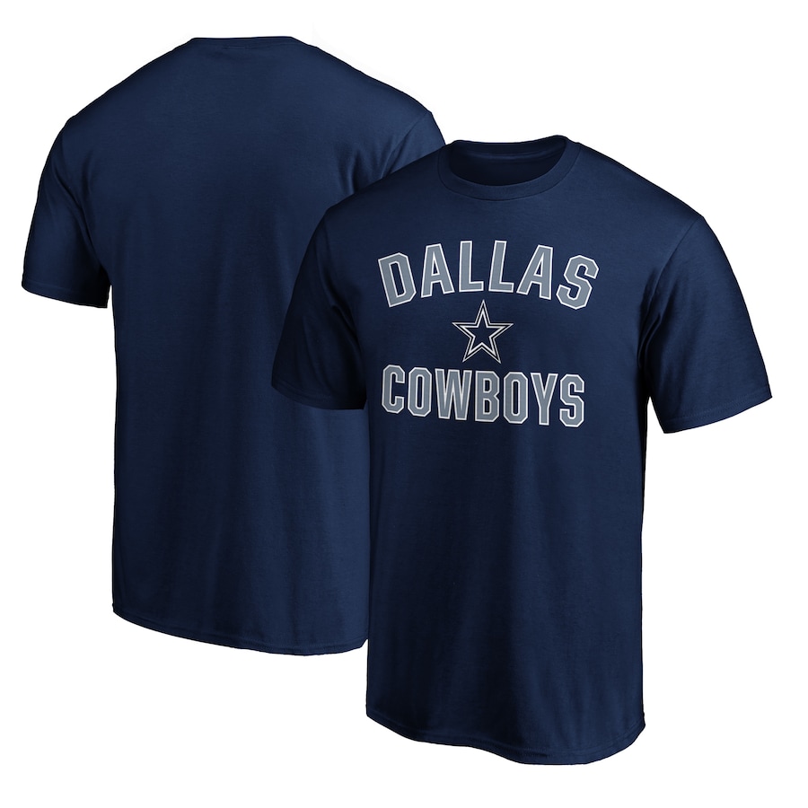 Dallas Cowboys Navy Team Victory Arch T-Shirt - Man Dallas Cowboys Navy Team Victory Arch T-Shirt - Man