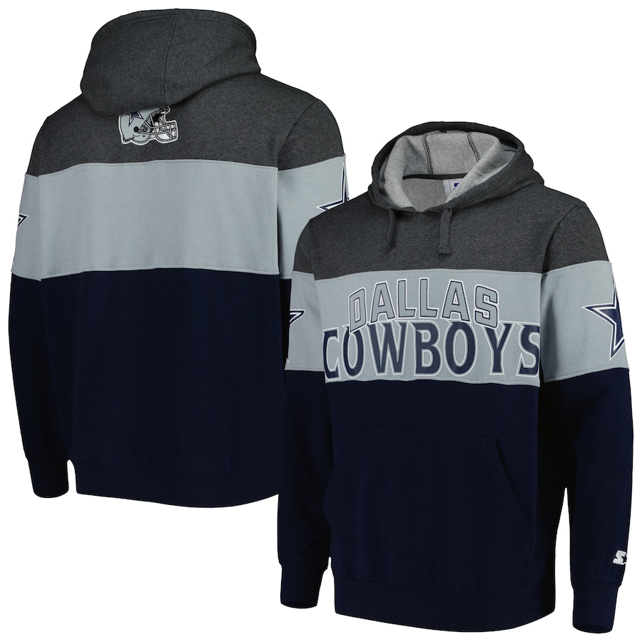 Dallas Cowboys G-III Sports by Carl Banks Navy Extreme Pullover Hoodie - Man