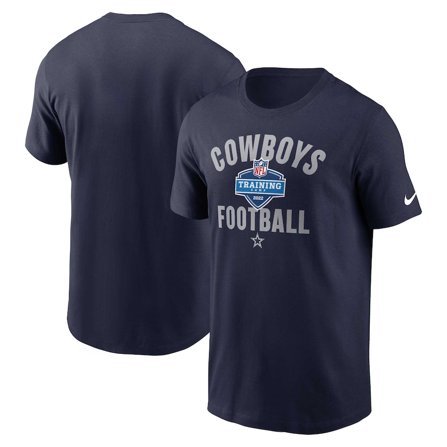 Dallas Cowboys Football Navy 2022 Training Camp Athletic T-Shirt - Man Dallas Cowboys Football Navy 2022 Training Camp Athletic T-Shirt - Man
