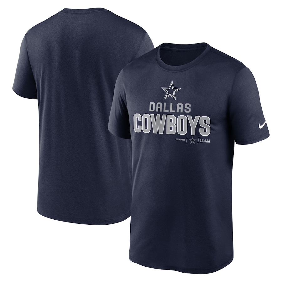 Dallas Cowboys Football Navy Legend Community Performance T-Shirt - Man Dallas Cowboys Football Navy Legend Community Performance T-Shirt - Man