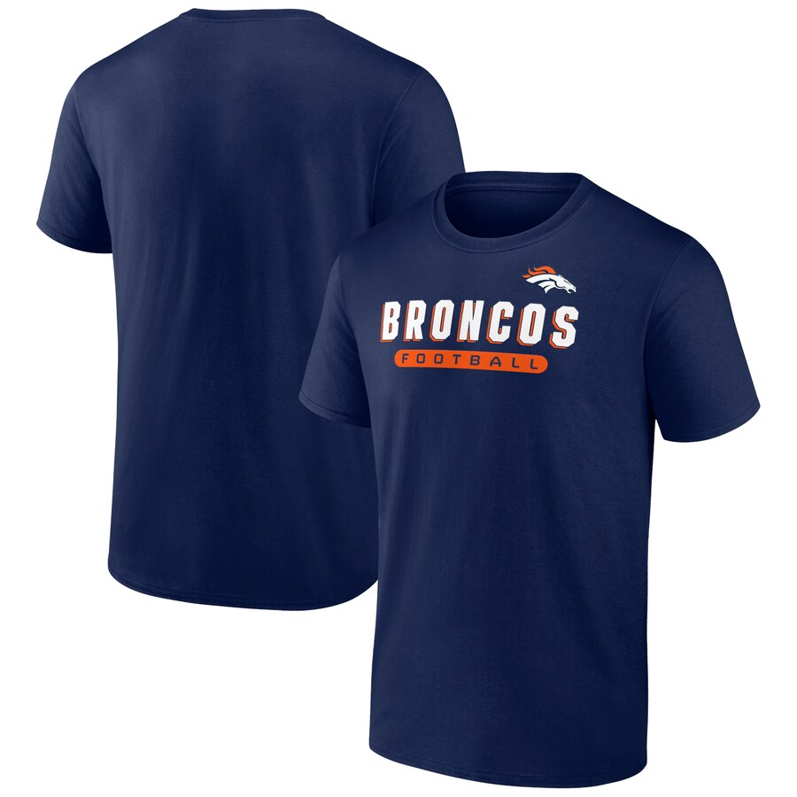 Denver Broncos Navy Spirit T-Shirt - Man