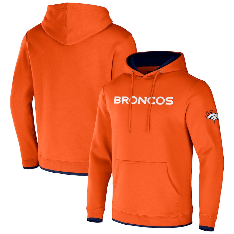 Denver Broncos NFL x Darius Rucker Collection by USASportsStoreOrange Pullover Hoodie - Man Denver Broncos NFL x Darius Rucker Collection by USASportsStoreOrange Pullover Hoodie - Man
