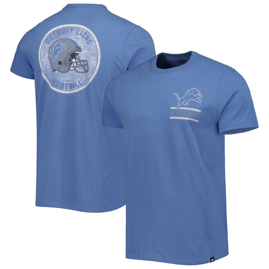 Detroit Lions '47 Blue Open Field Franklin T-Shirt - Man