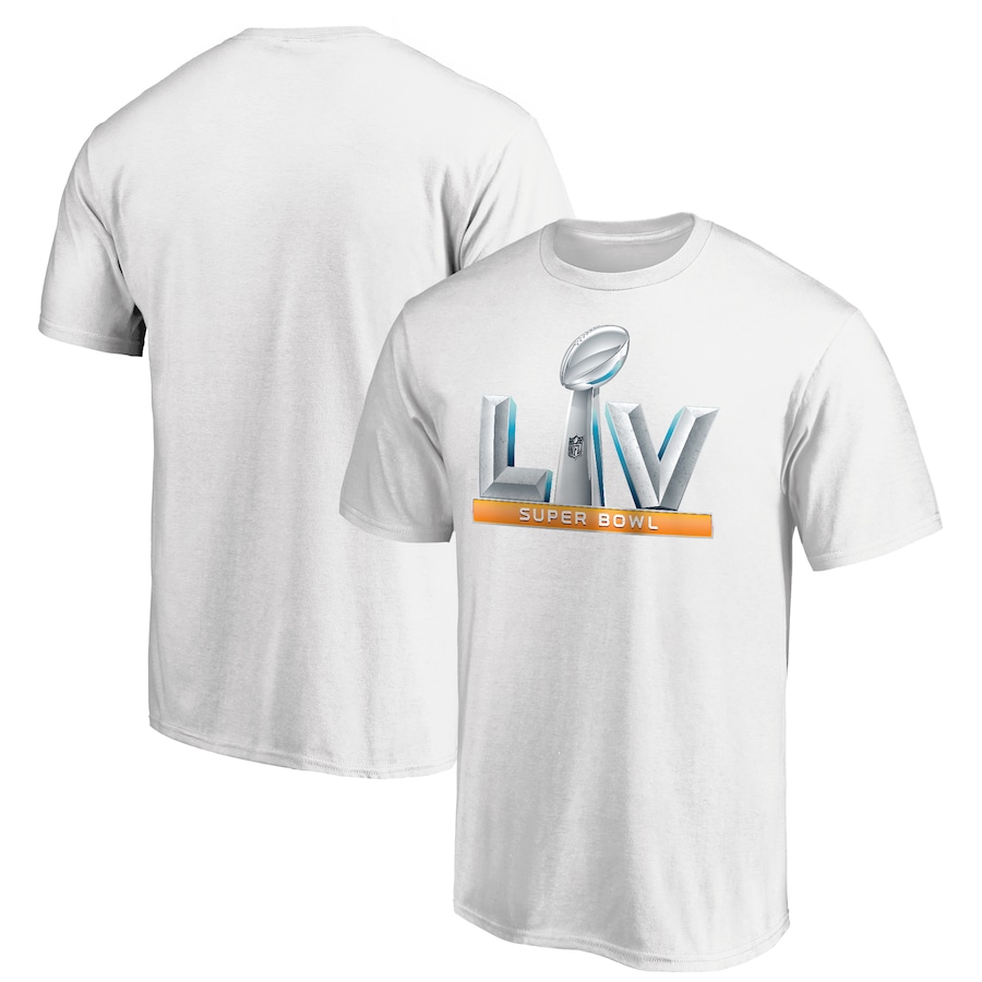 White Super Bowl LV Logo Upper T-Shirt - Man White Super Bowl LV Logo Upper T-Shirt - Man