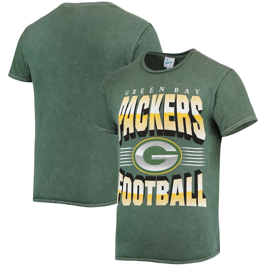 Green Bay Packers '47 Green Rocker Vintage Tubular T-Shirt - Man Green Bay Packers '47 Green Rocker Vintage Tubular T-Shirt - Man