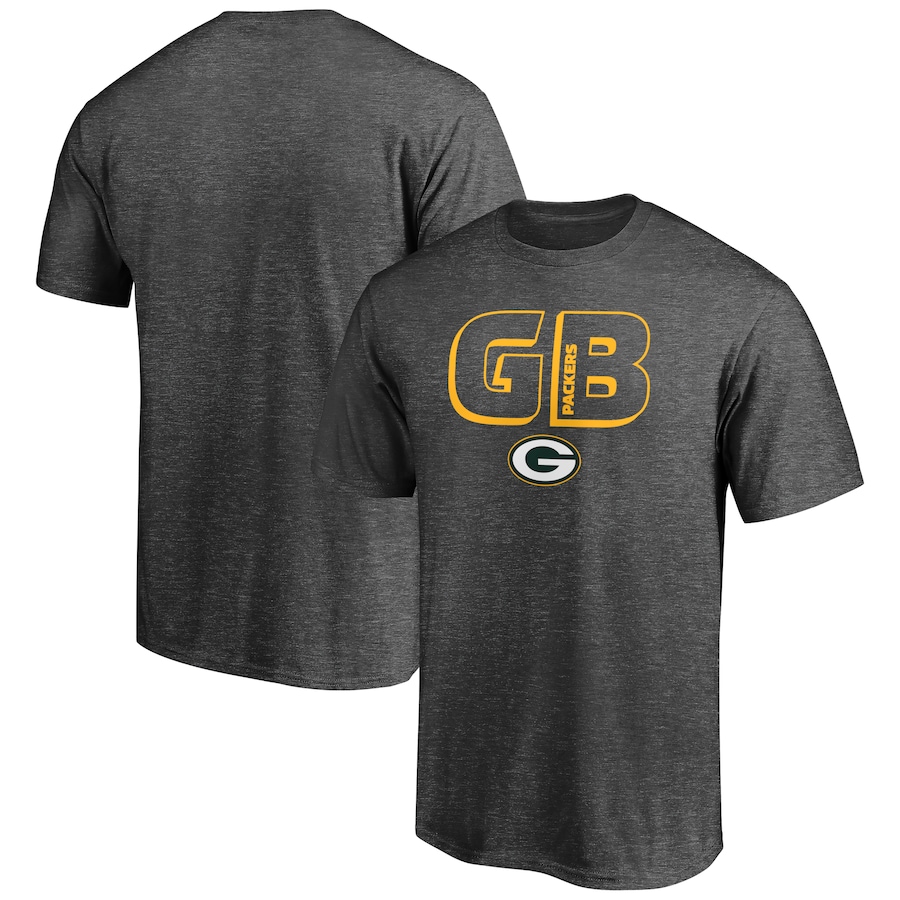 Green Bay Packers Charcoal Must Win T-Shirt - Man Green Bay Packers Charcoal Must Win T-Shirt - Man