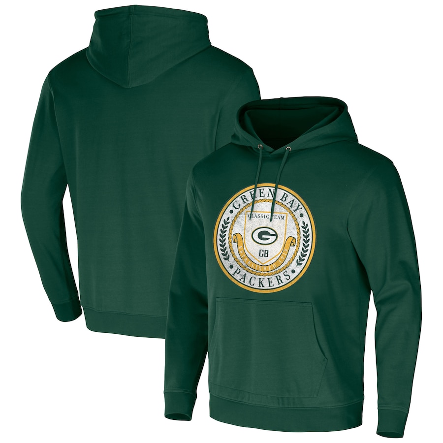 Green Bay Packers NFL x Darius Rucker Collection by USASportsStoreGreen Washed Pullover Hoodie - Man