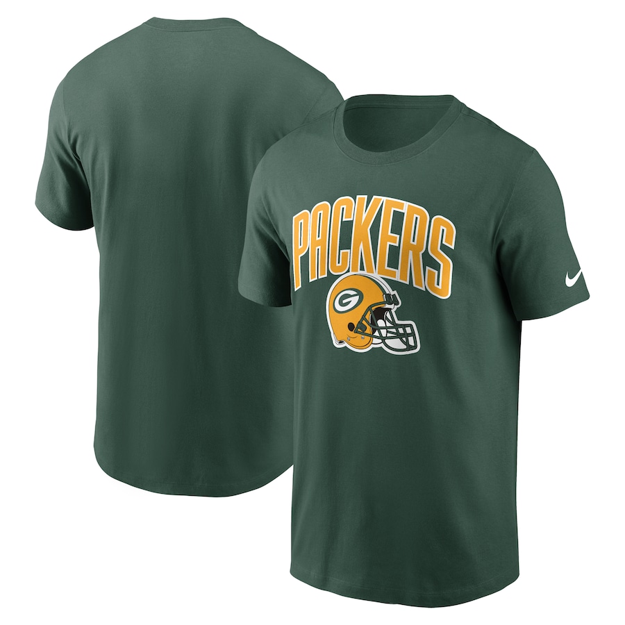 Green Bay Packers Football Green Team Athletic T-Shirt - Man Green Bay Packers Football Green Team Athletic T-Shirt - Man