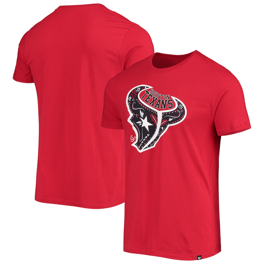 Houston Texans '47 Red Local T-Shirt - Man Houston Texans '47 Red Local T-Shirt - Man