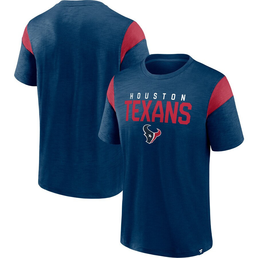 Houston Texans Navy Home Stretch Team T-Shirt - Man Houston Texans Navy Home Stretch Team T-Shirt - Man